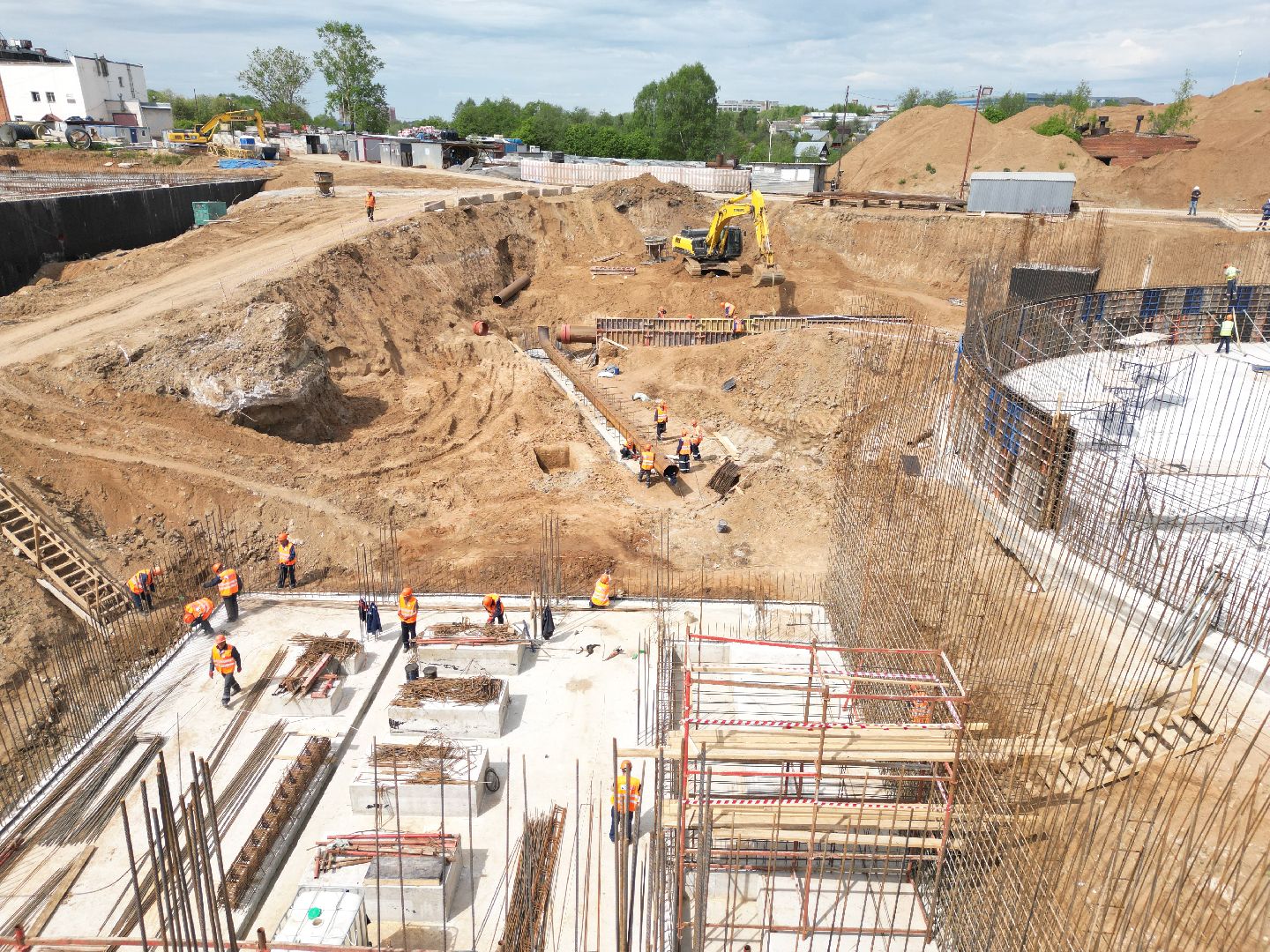 видео с коптера,