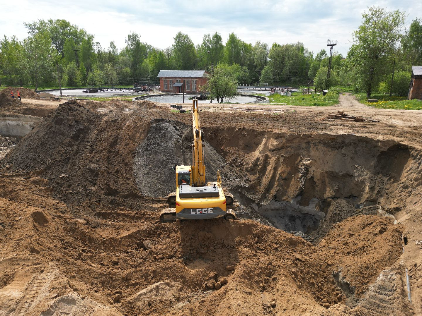видео с коптера,