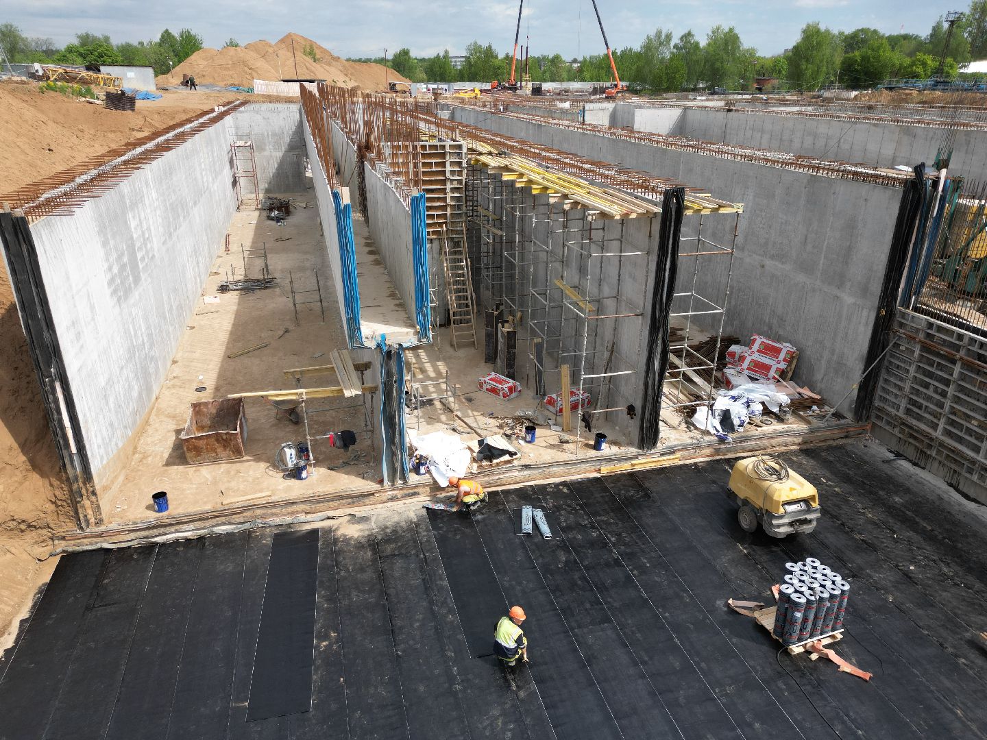 видео с коптера,