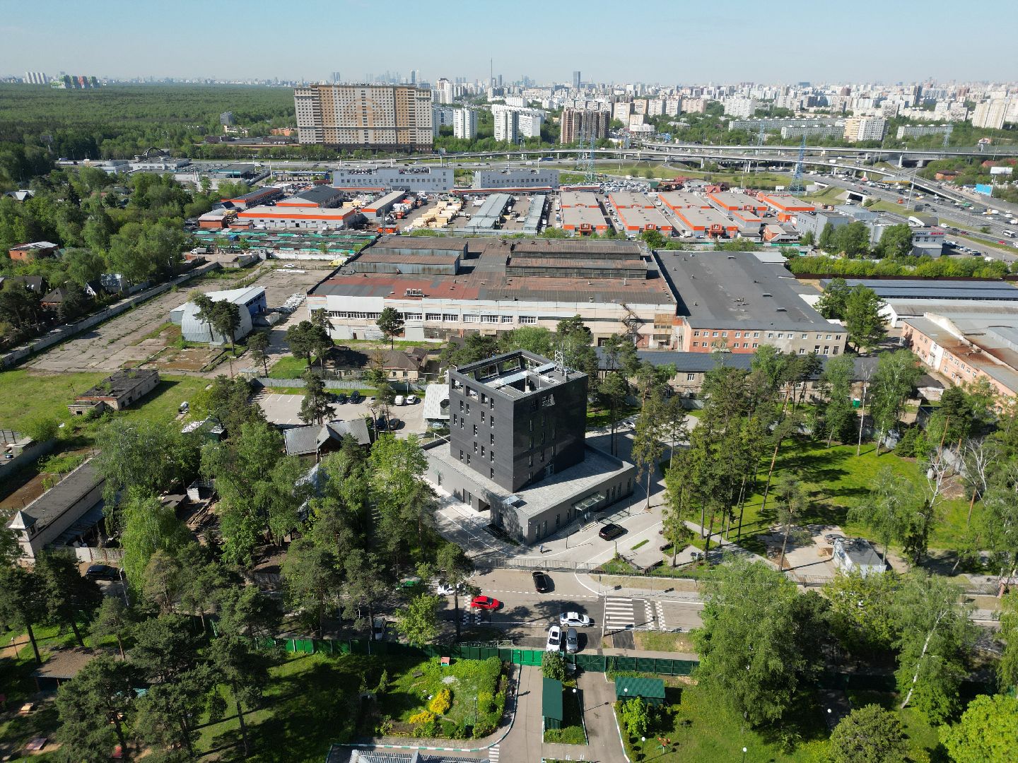 видео с коптера, еврейский, центр, мытищи,