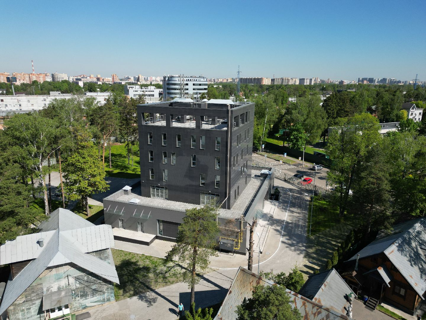 видео с коптера, еврейский, центр, мытищи,