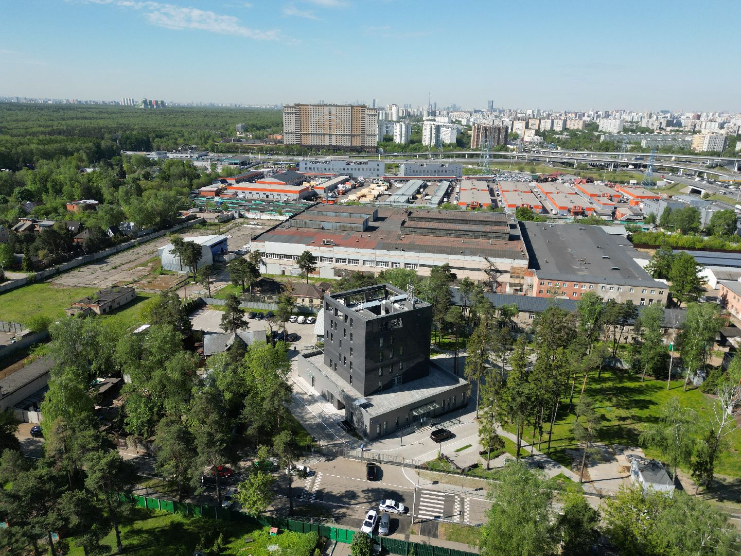 видео с коптера, еврейский, центр, мытищи,