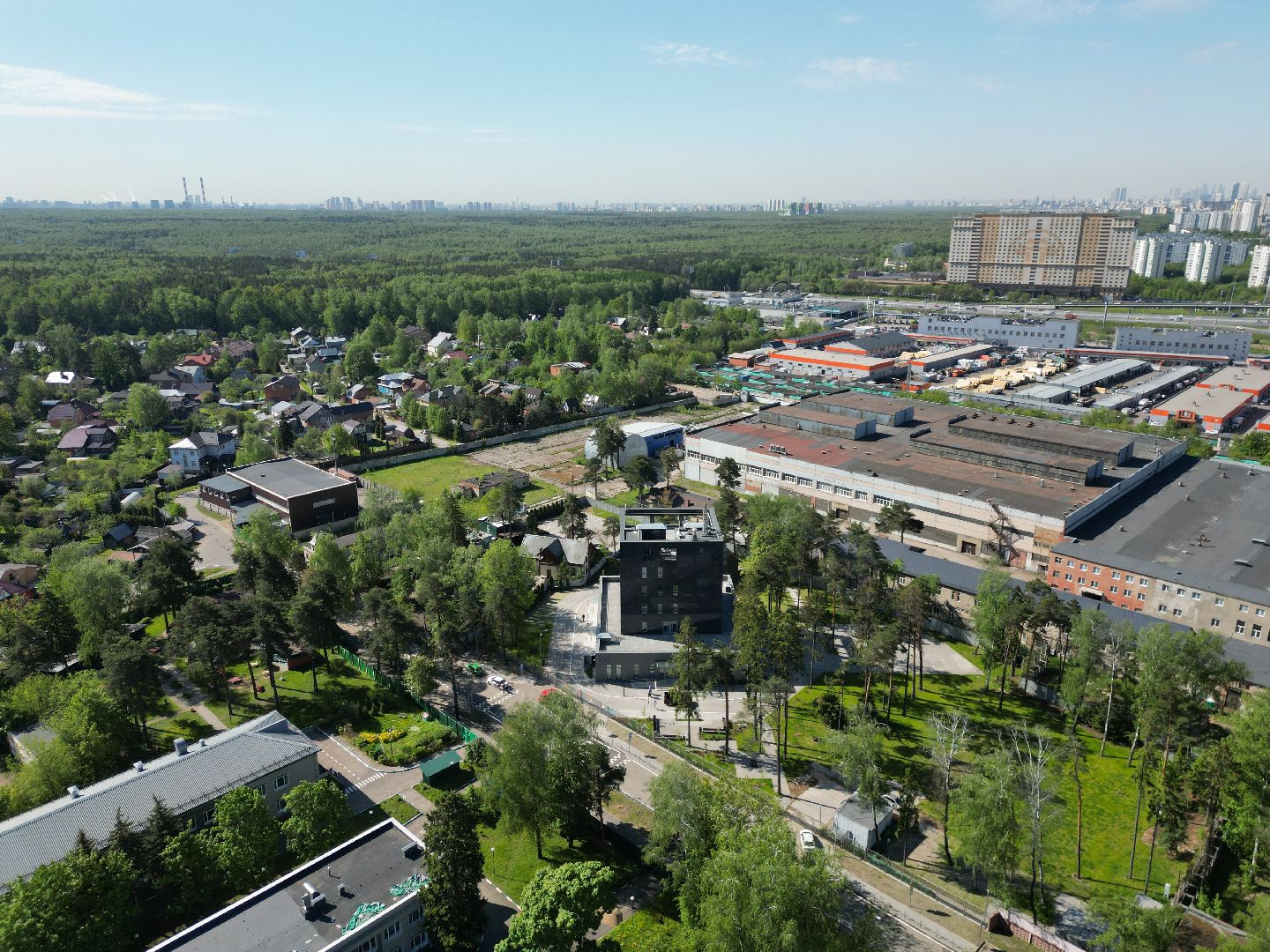 видео с коптера, еврейский, центр, мытищи,