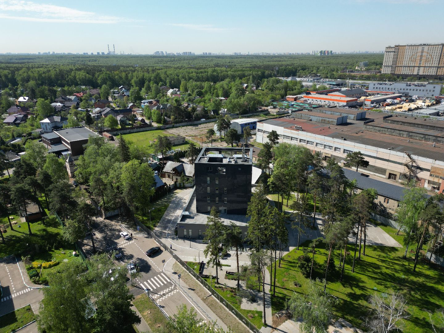 видео с коптера, еврейский, центр, мытищи,