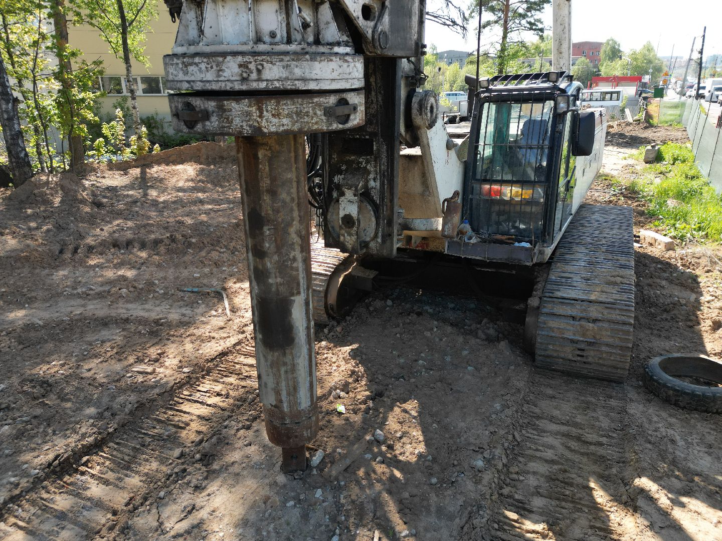 видео с коптера, дорога, шоссе, мытищи,