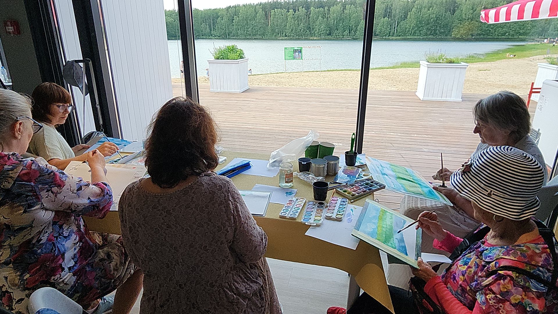 культура, активное долголетие, подмосковье, электросталь, мой город, жители города, пленэр, мастер-класс,