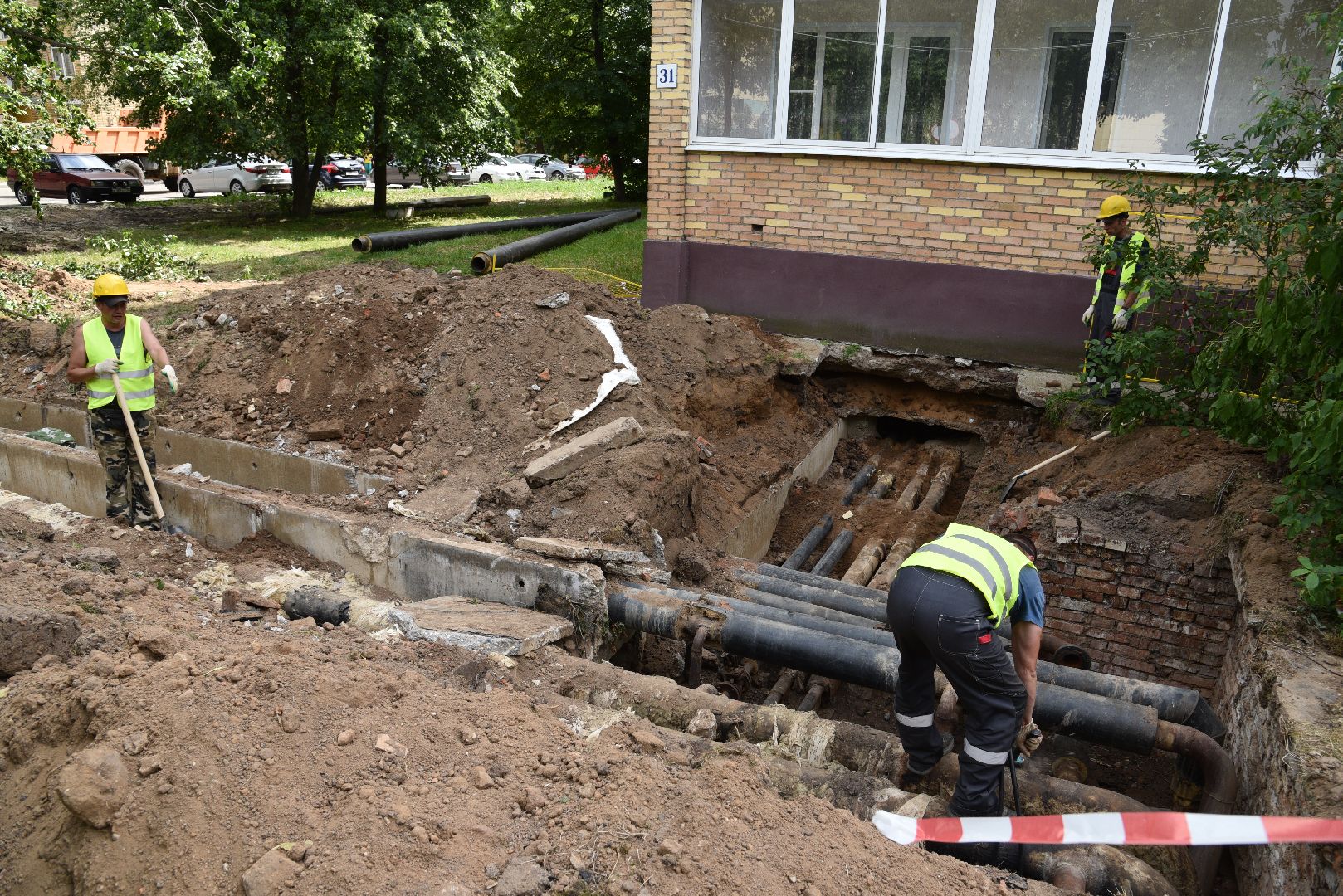 лотошино, жкх, теплотрасса, замена труб, коммунальная инфраструктура,