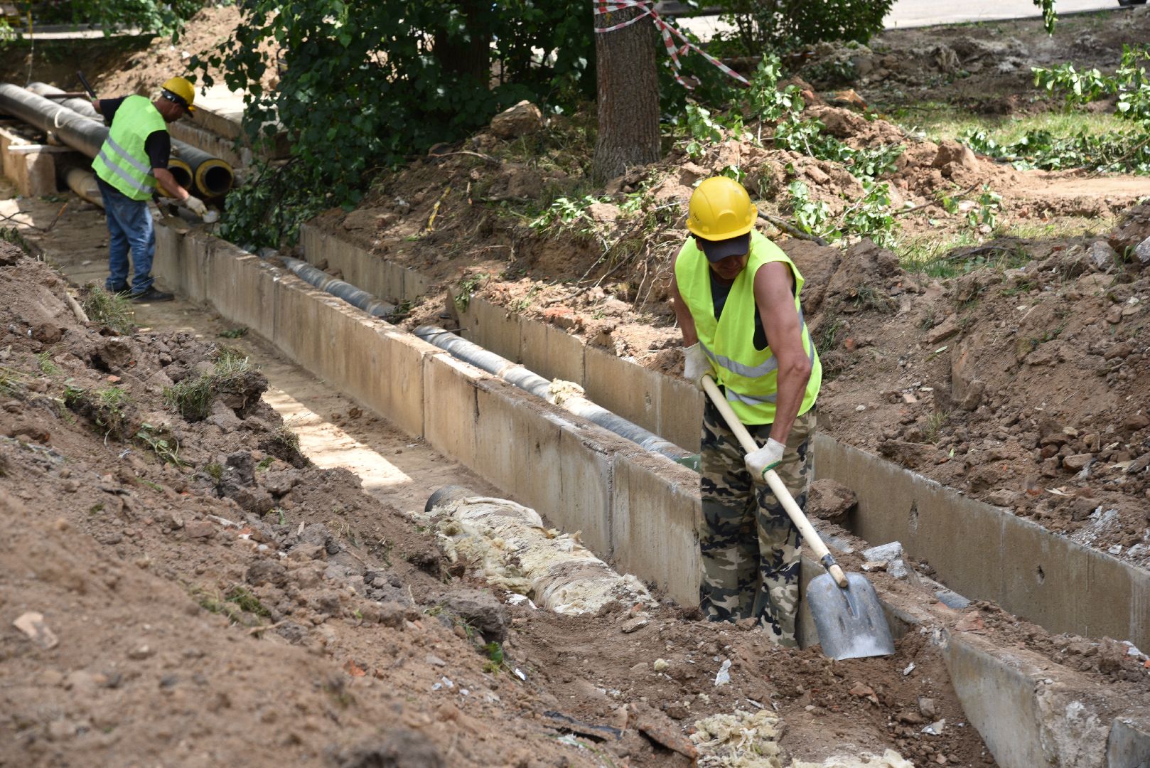 лотошино, жкх, теплотрасса, замена труб, коммунальная инфраструктура,