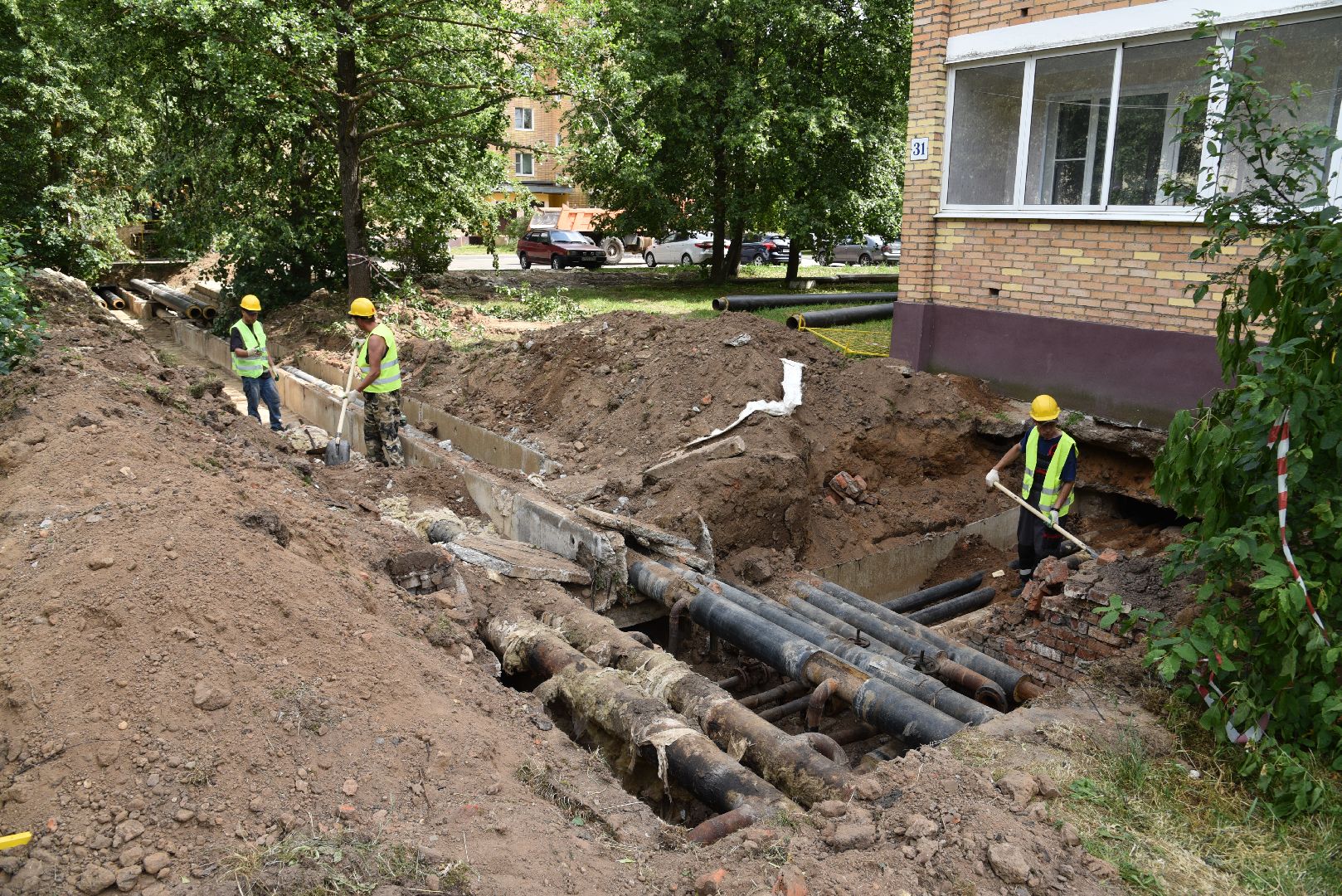 лотошино, жкх, теплотрасса, замена труб, коммунальная инфраструктура,