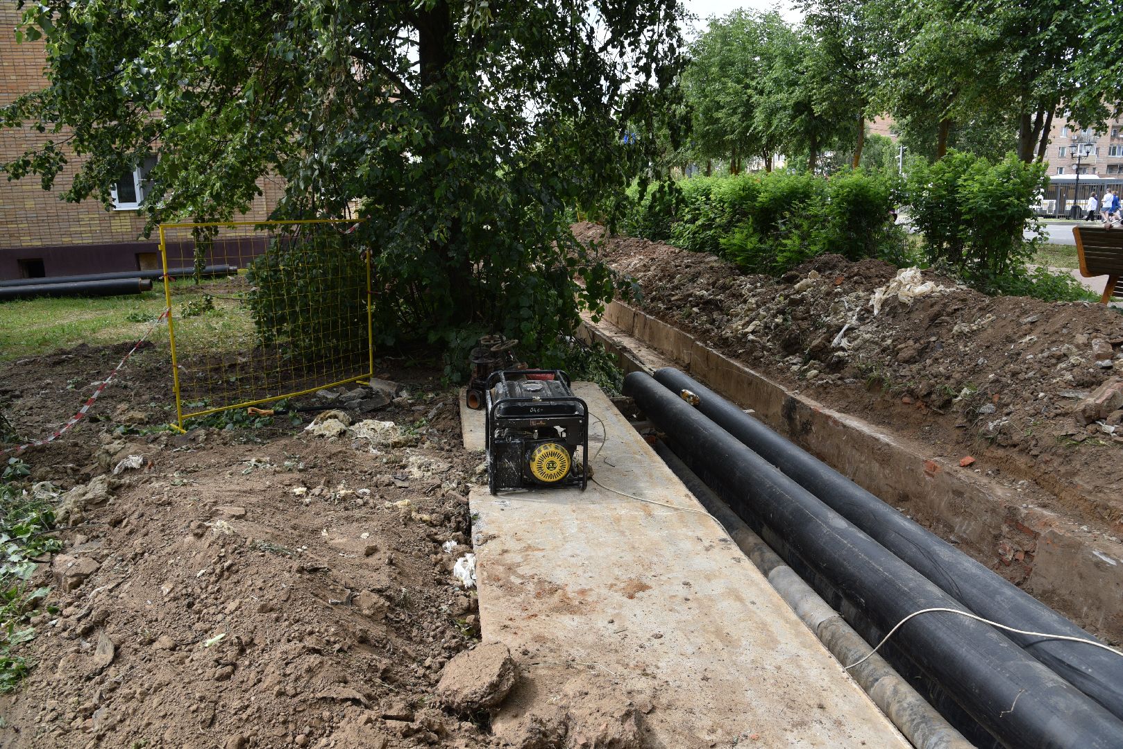 лотошино, жкх, теплотрасса, замена труб, коммунальная инфраструктура,