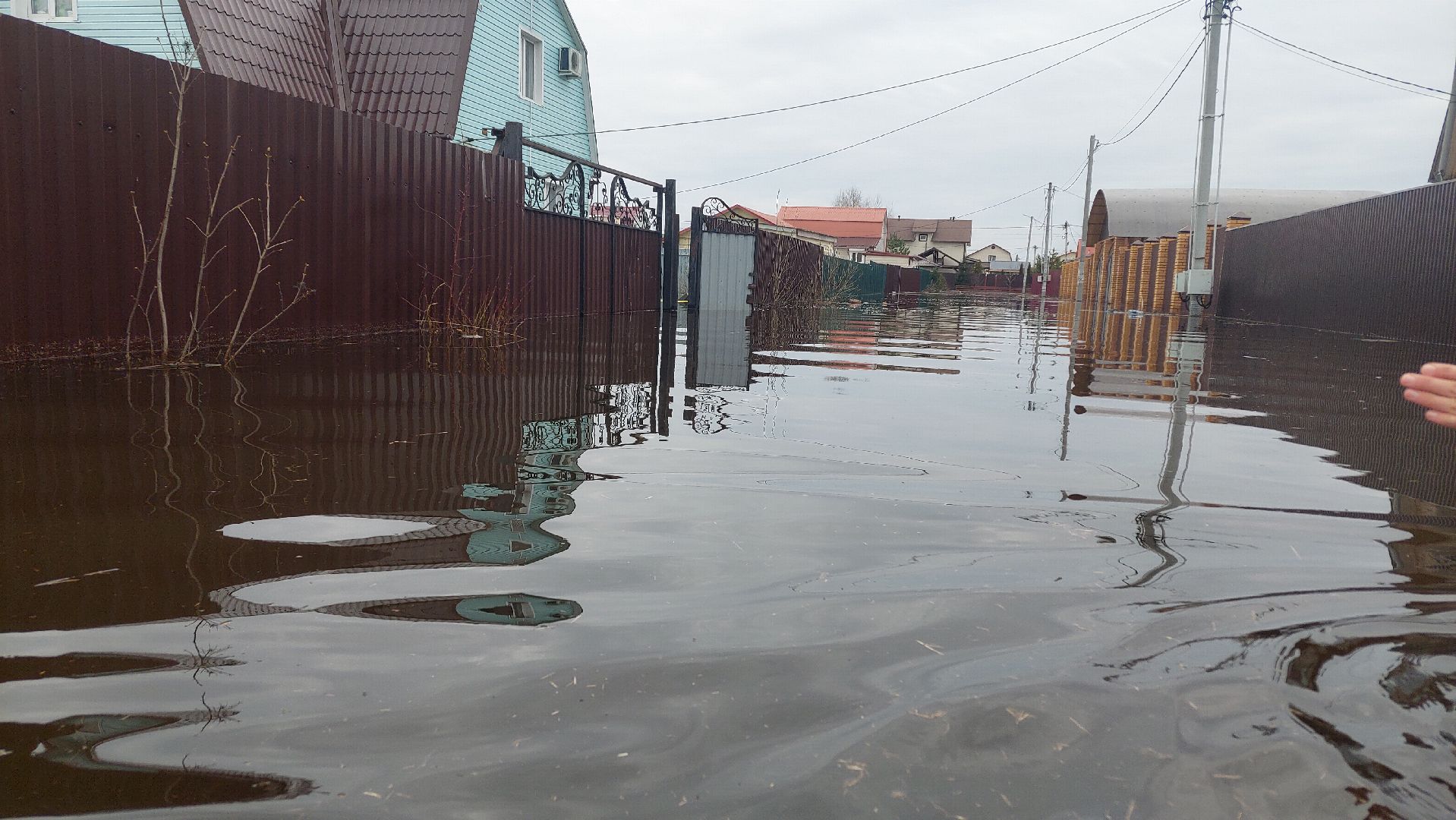 подтопление, ЧП, Золотая Подкова, Воскресенск