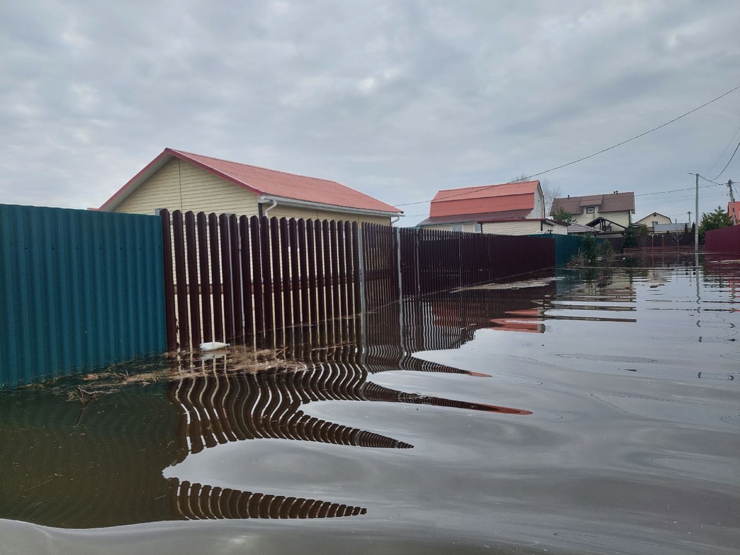 подтопление, ЧП, Золотая Подкова, Воскресенск