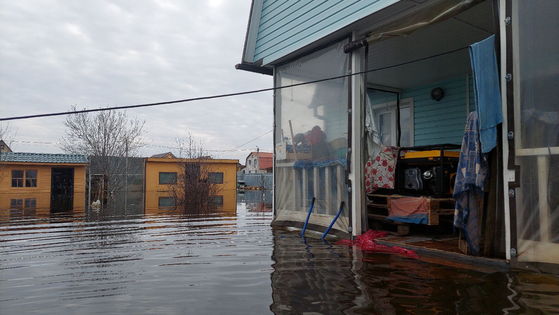 подтопление, ЧП, Золотая Подкова, Воскресенск