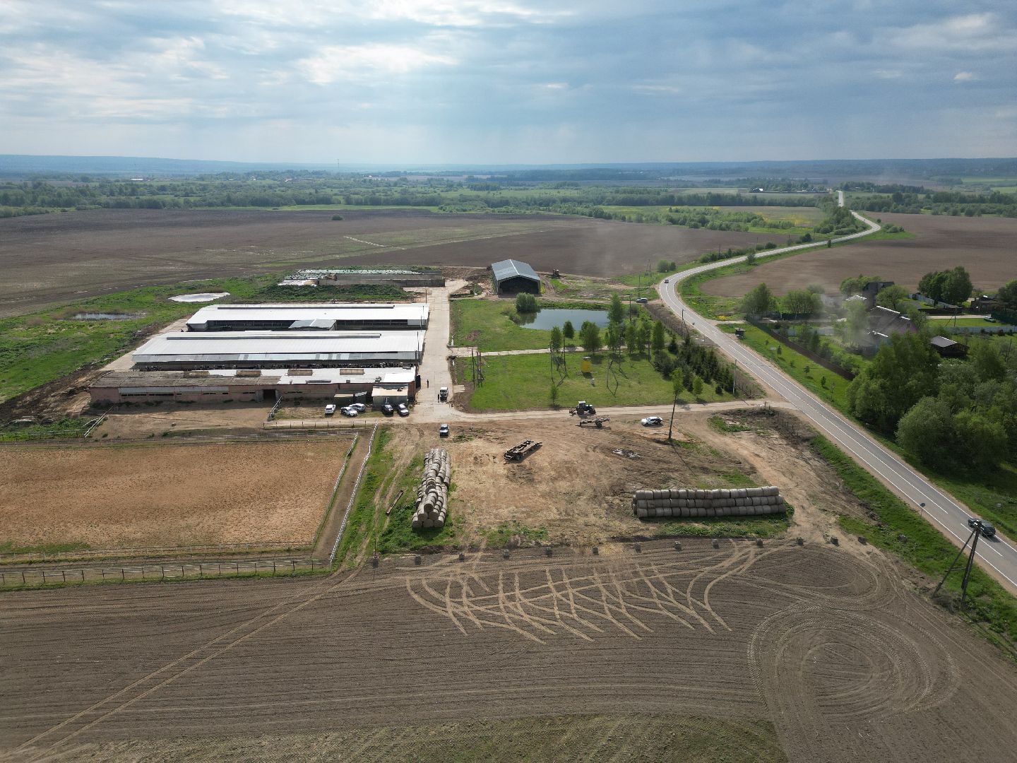 видео с коптера,