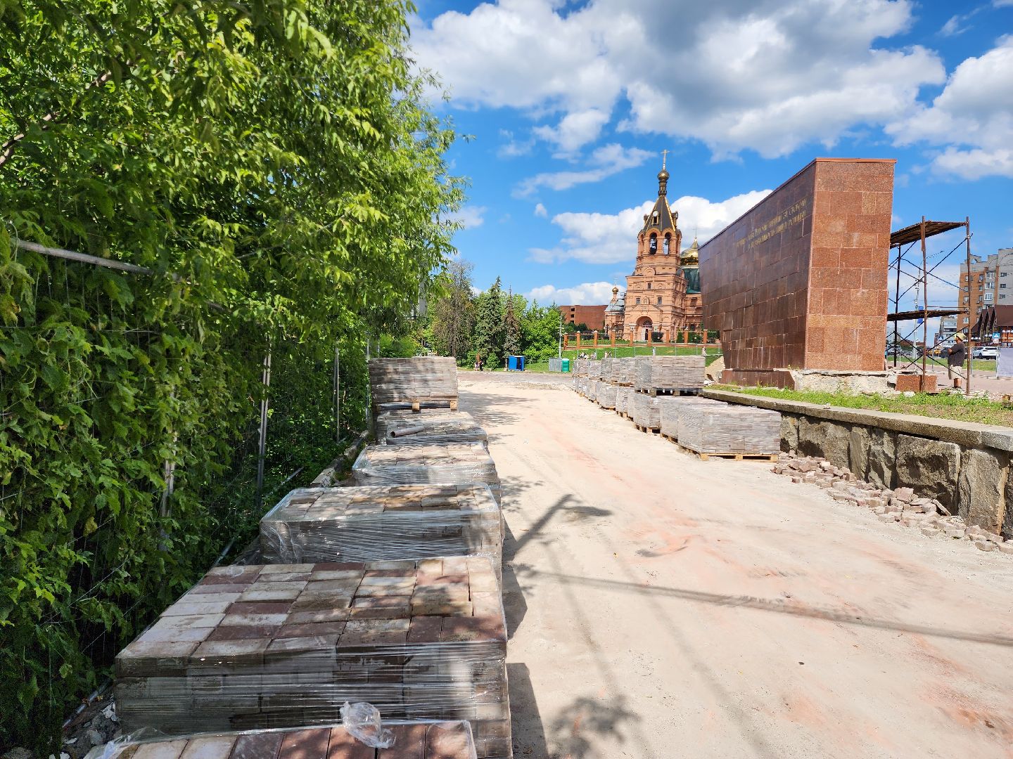 раменское, благоустройство, реконструкция площади Победы,