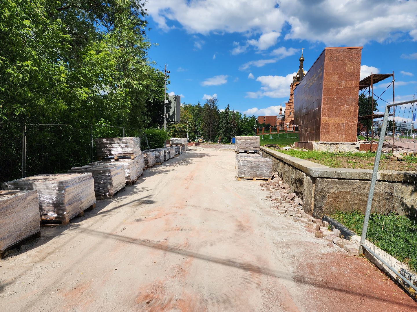 раменское, благоустройство, реконструкция площади Победы,