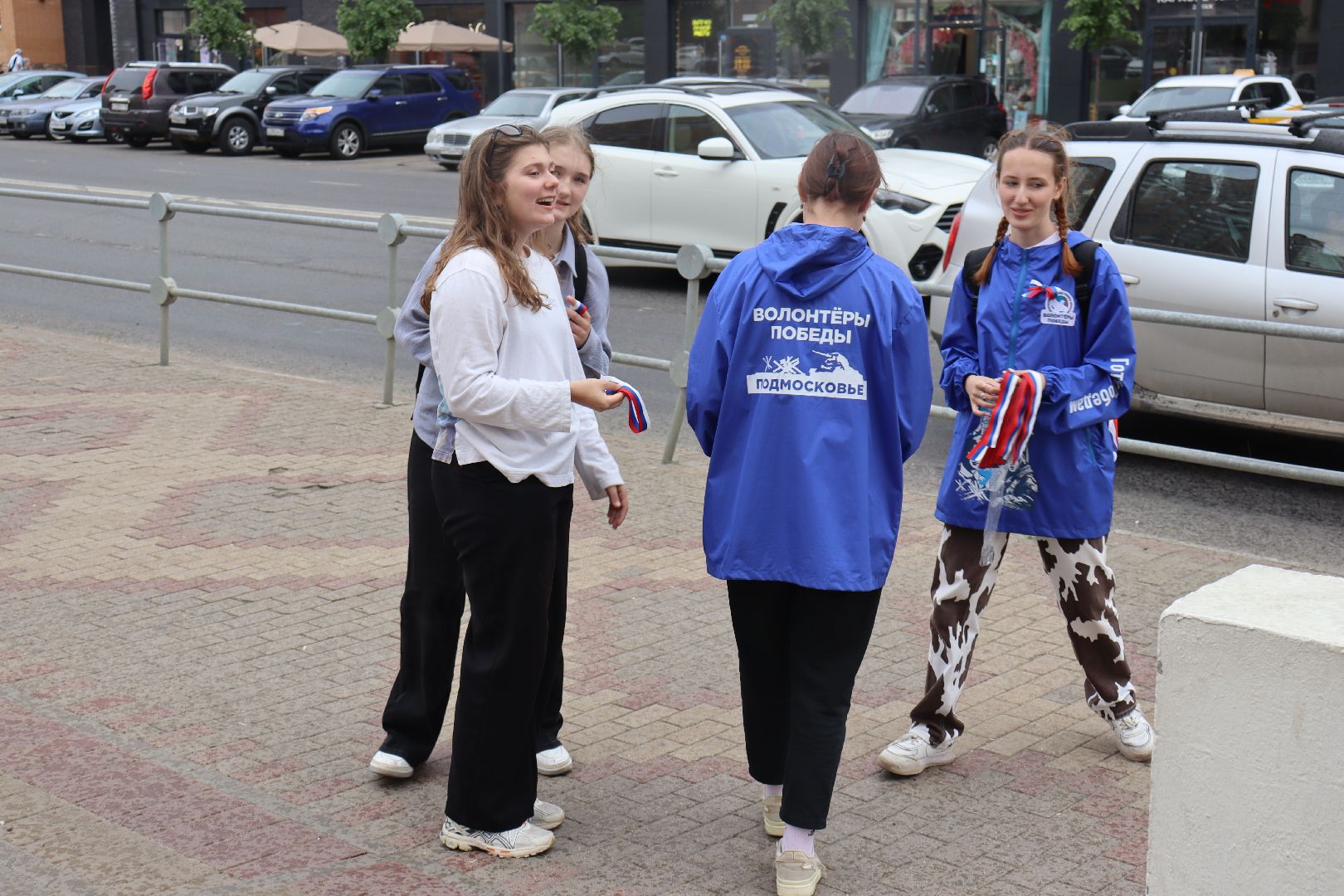 день россии, триколор, волонтеры победы,