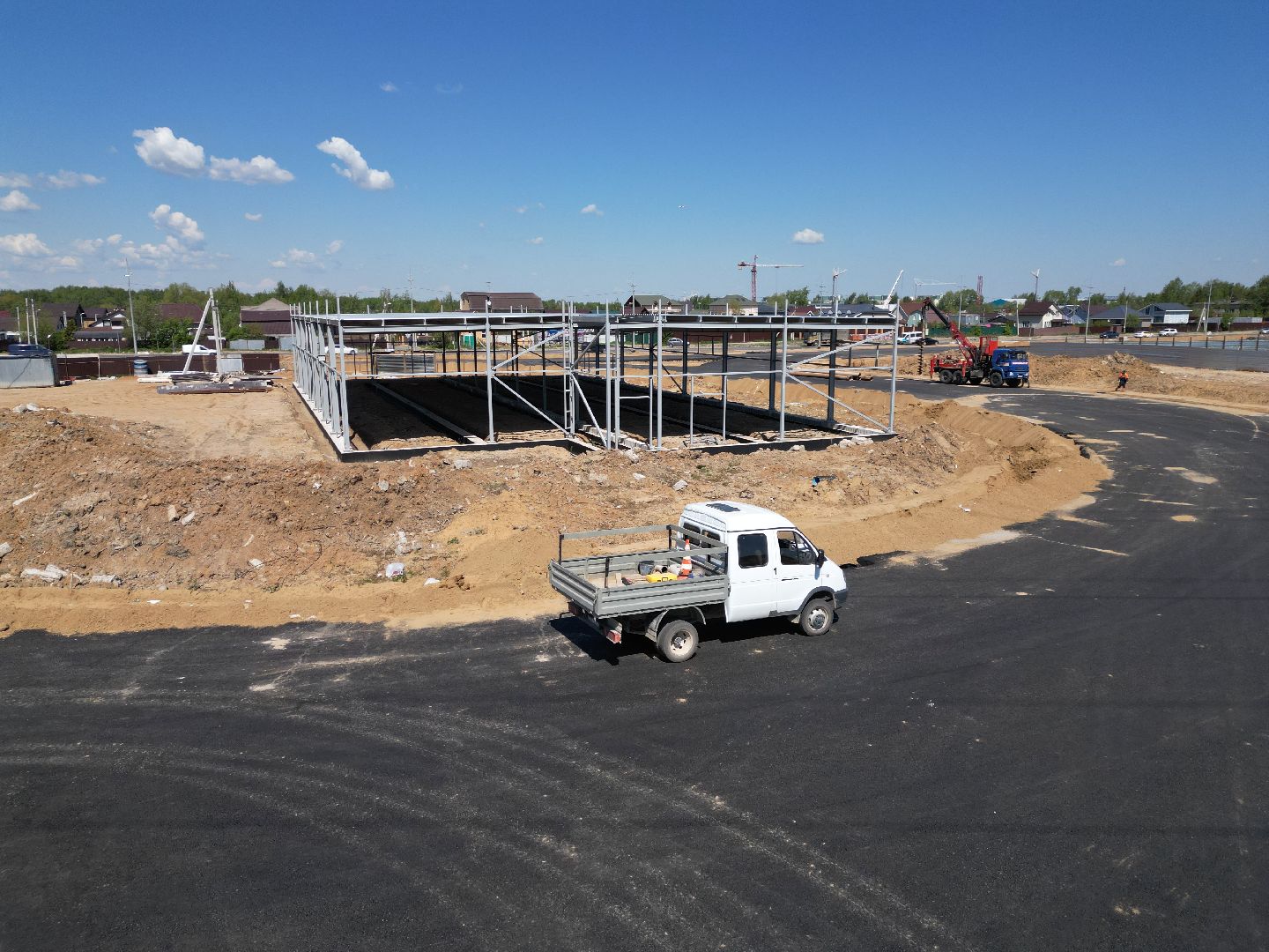 видео с коптера,