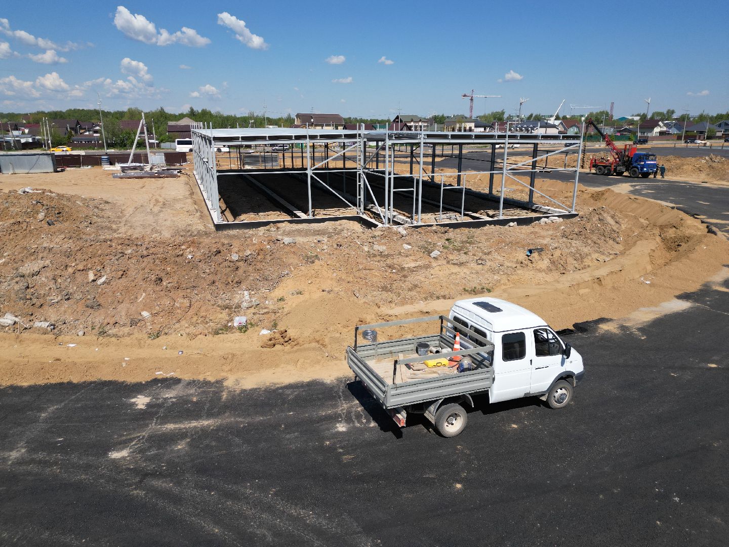 видео с коптера,