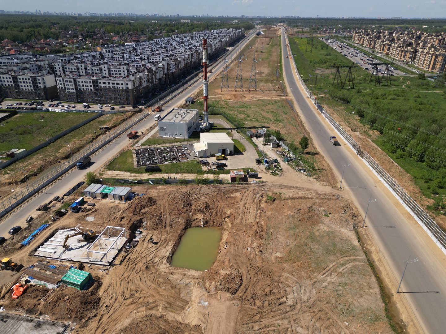 видео с коптера,