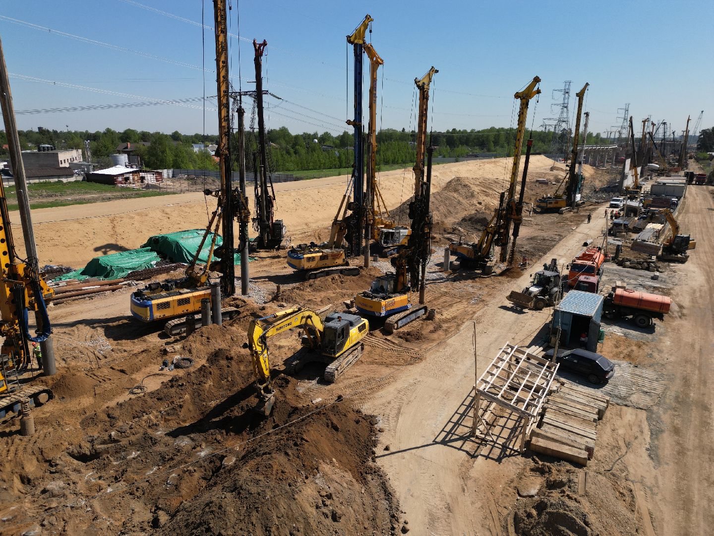 видео с коптера,