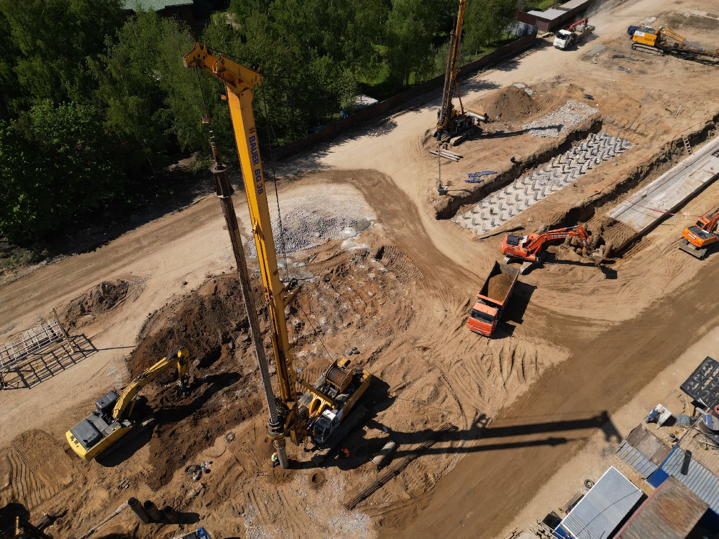 видео с коптера,