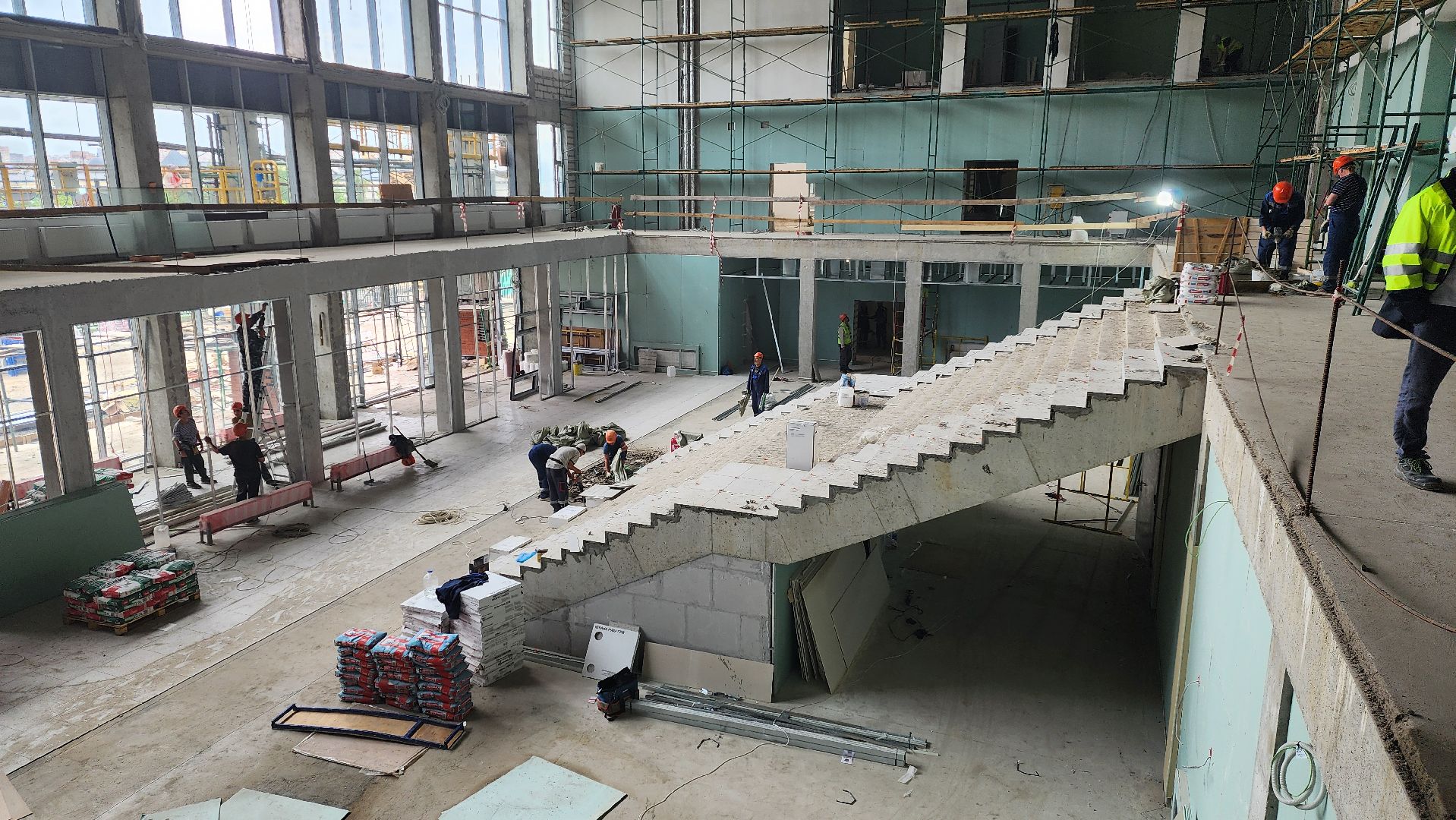 строительство школы, мониторинг работ, нацпроекты россии,