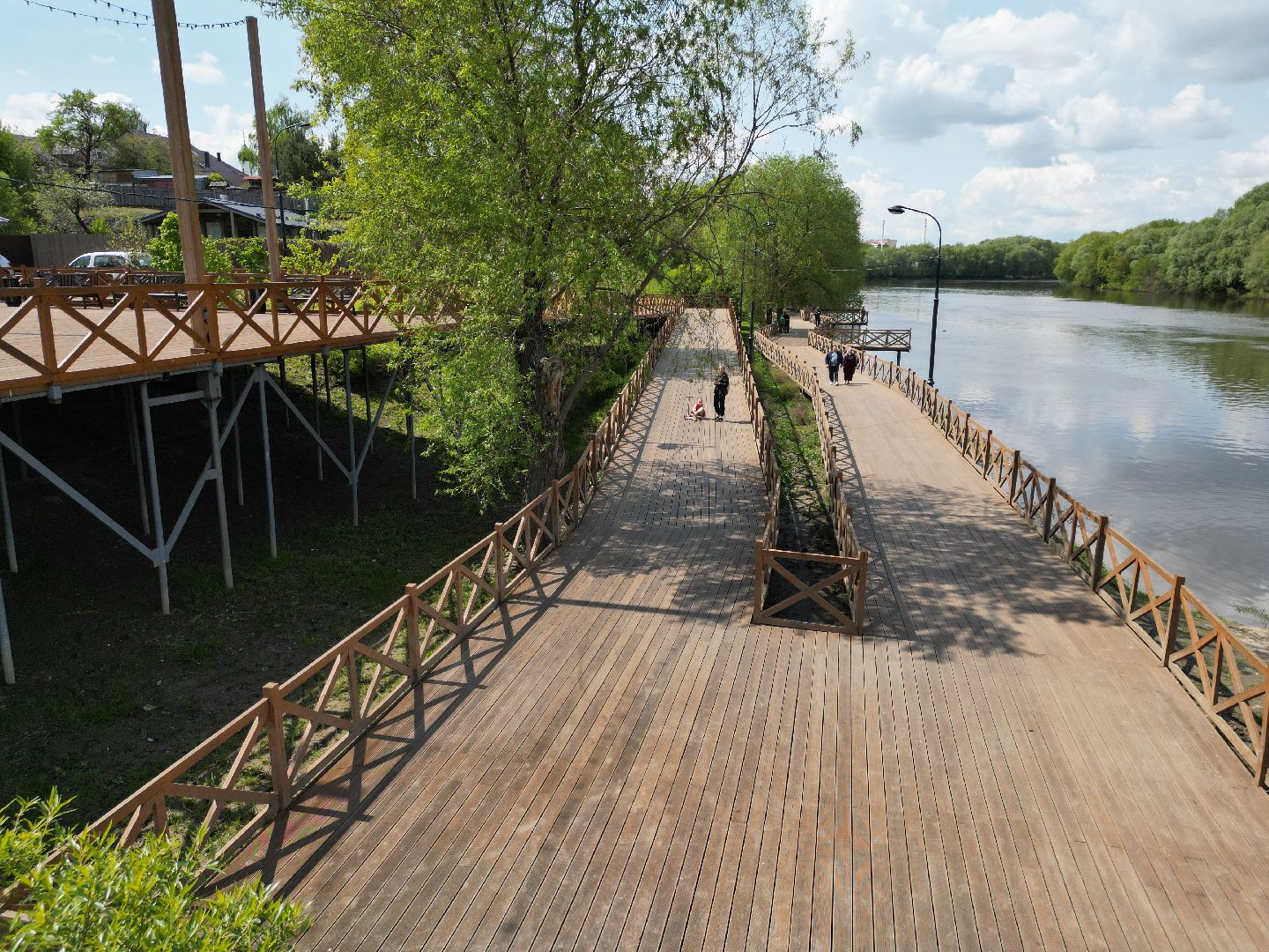 видео с коптера,