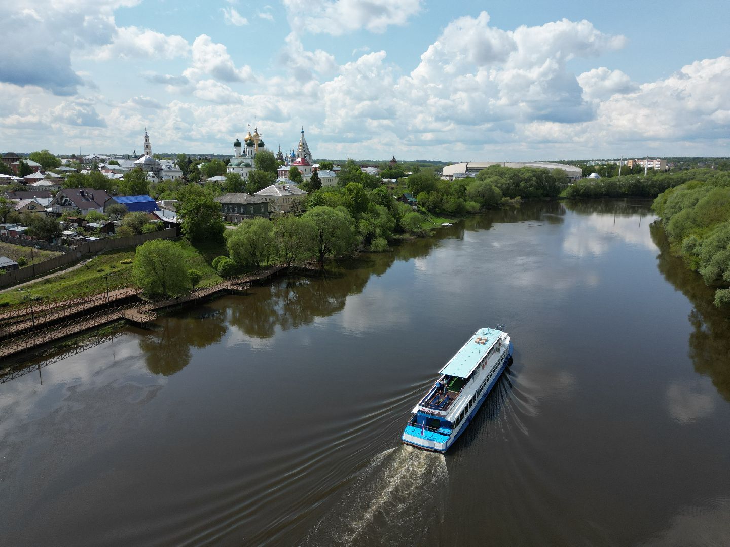 видео с коптера,