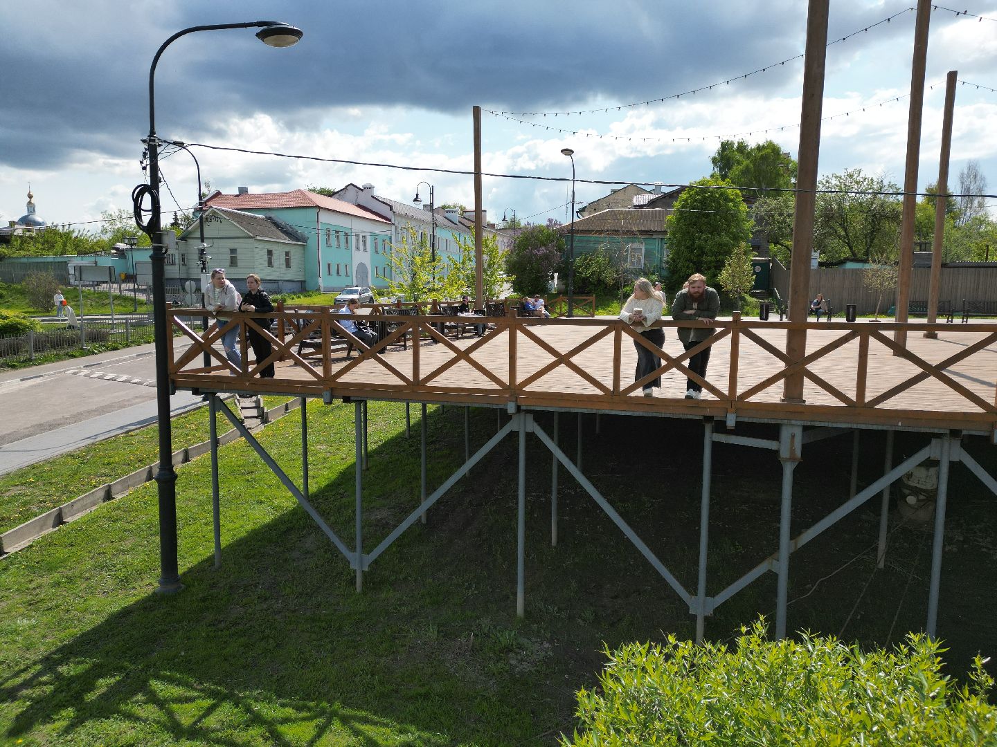 видео с коптера,