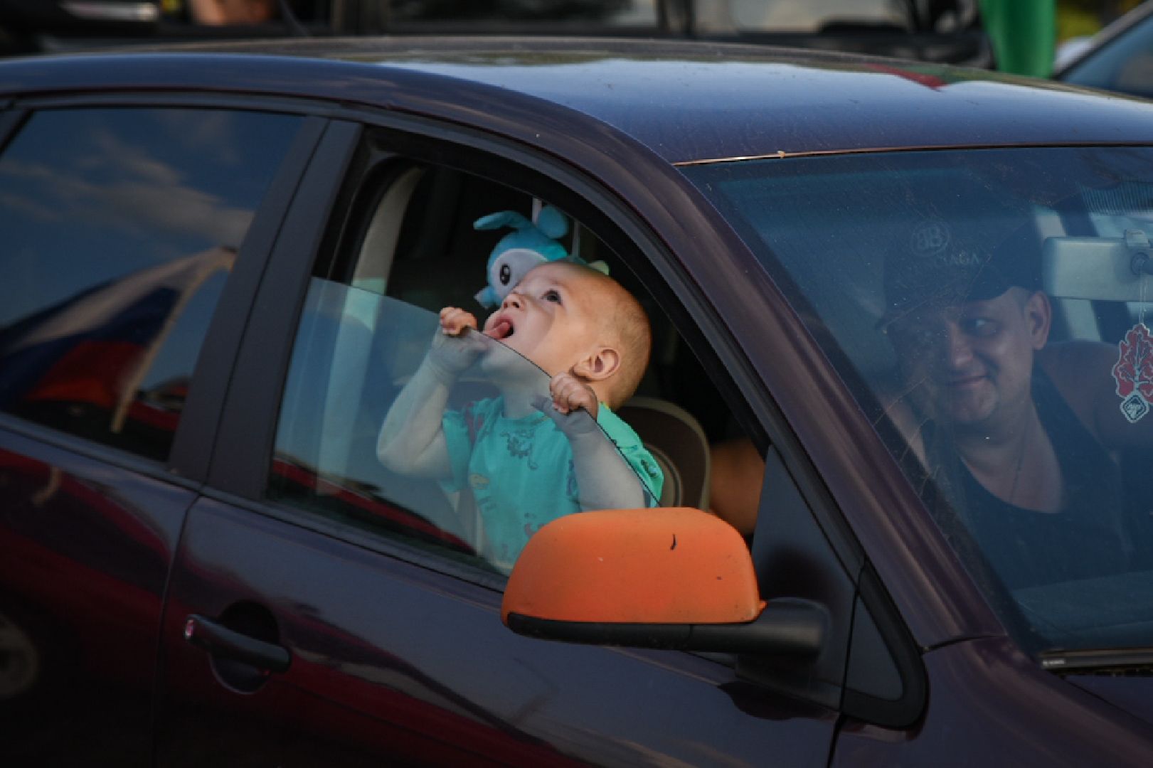 Бронницы, Автофлешмоб, День России, Автомобилисты Бронниц, РФ,