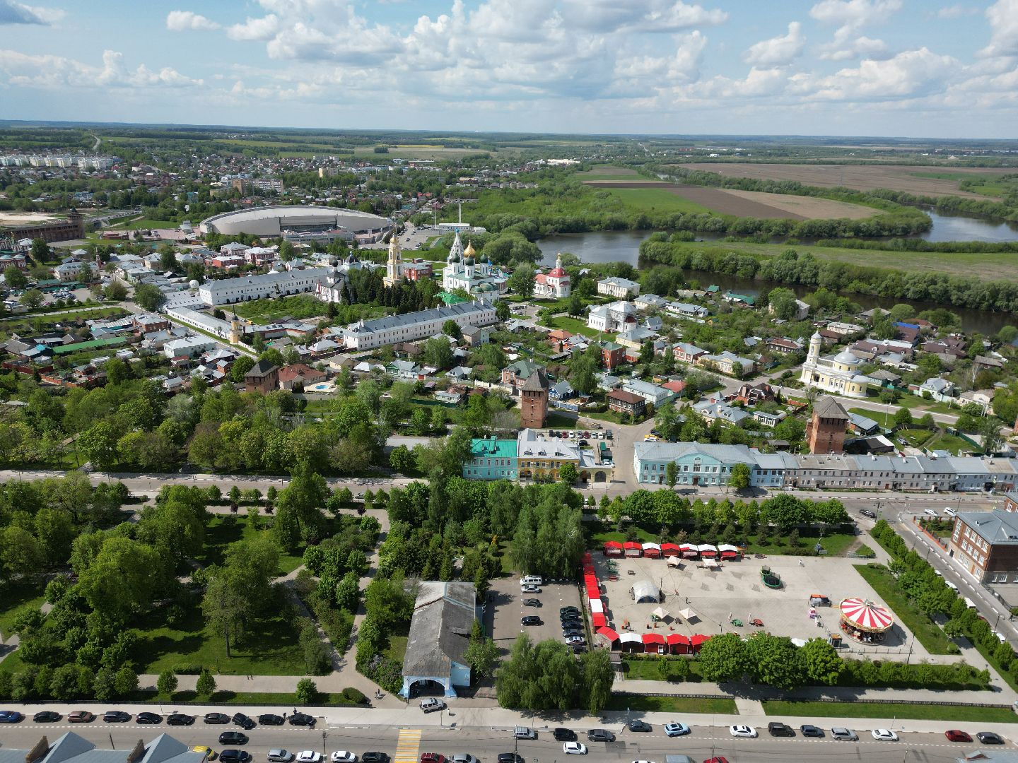 видео с коптера,