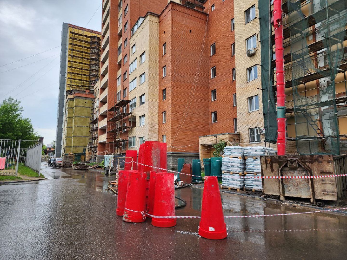 чехов, капитальный ремонт, мкд, фасадные работы, фонд капитального ремонта мо,