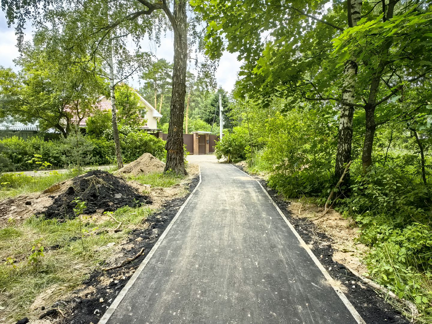 деревня, народная тропа, благоустройство, тротуар, дорожка, щёлково,