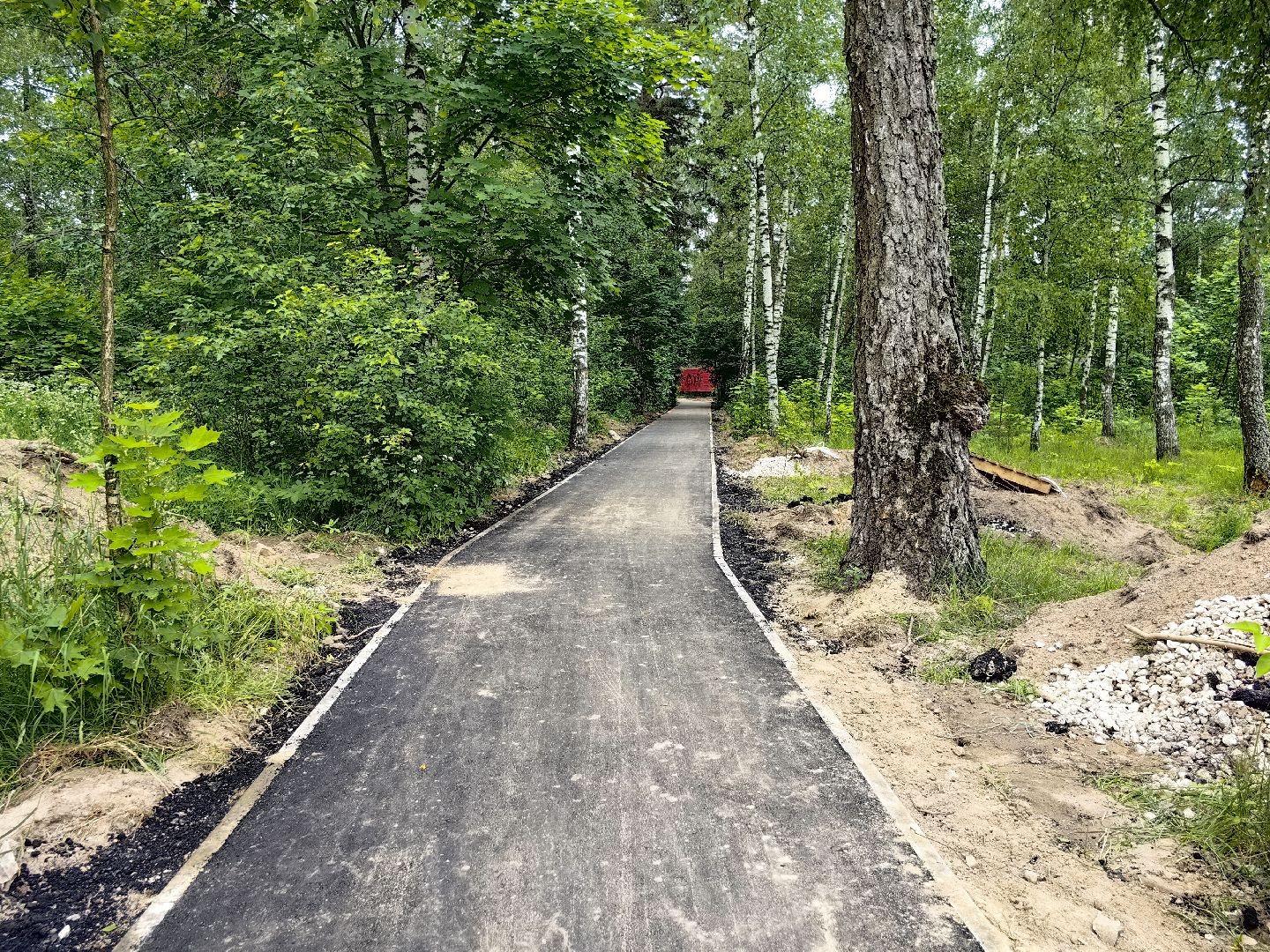 деревня, народная тропа, благоустройство, тротуар, дорожка, щёлково,