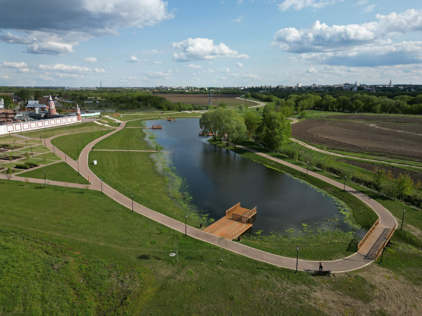 видео с коптера, коломна, монастырь,