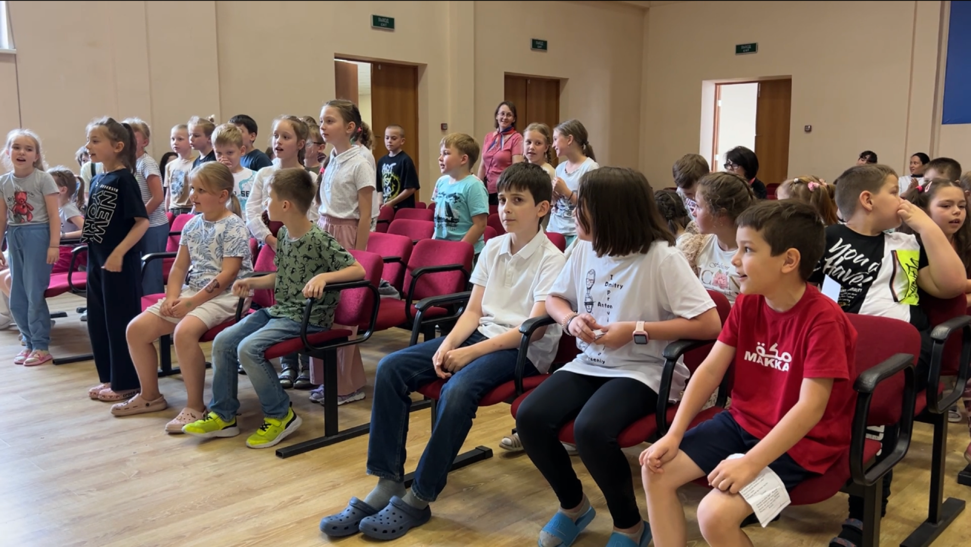 химки, день россии, школьный лагерь, летний отдых,