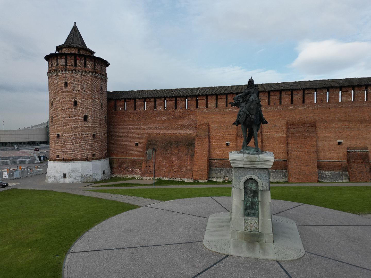 видео с коптера, коломна, кремль, туризм,