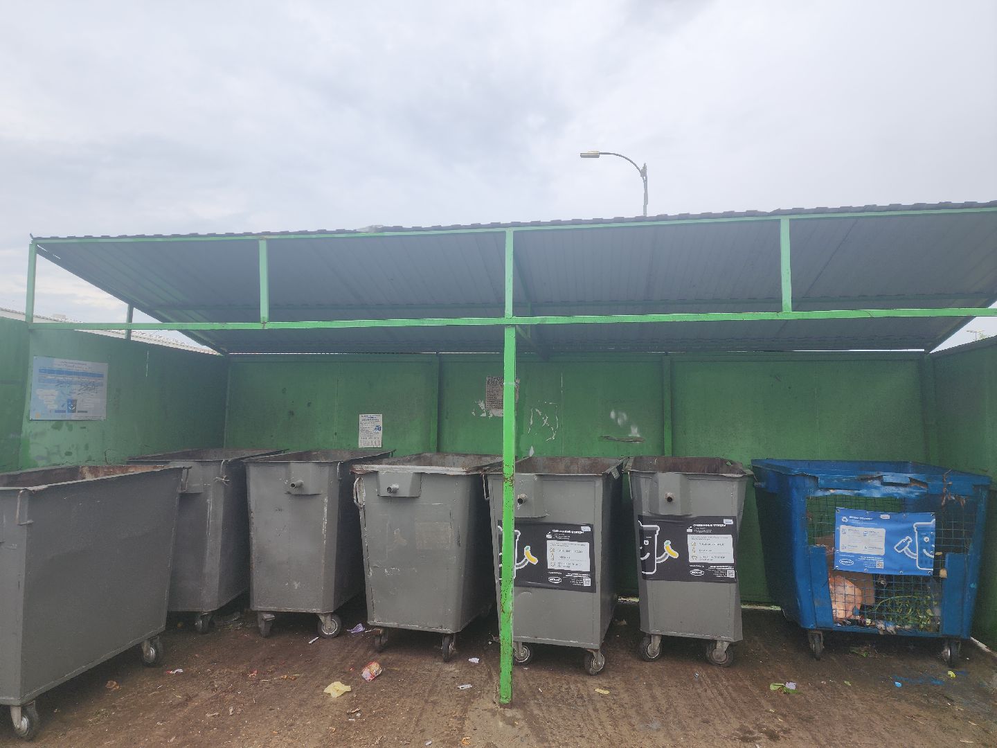 серпухов, подмосковье, контейнерная площадка,