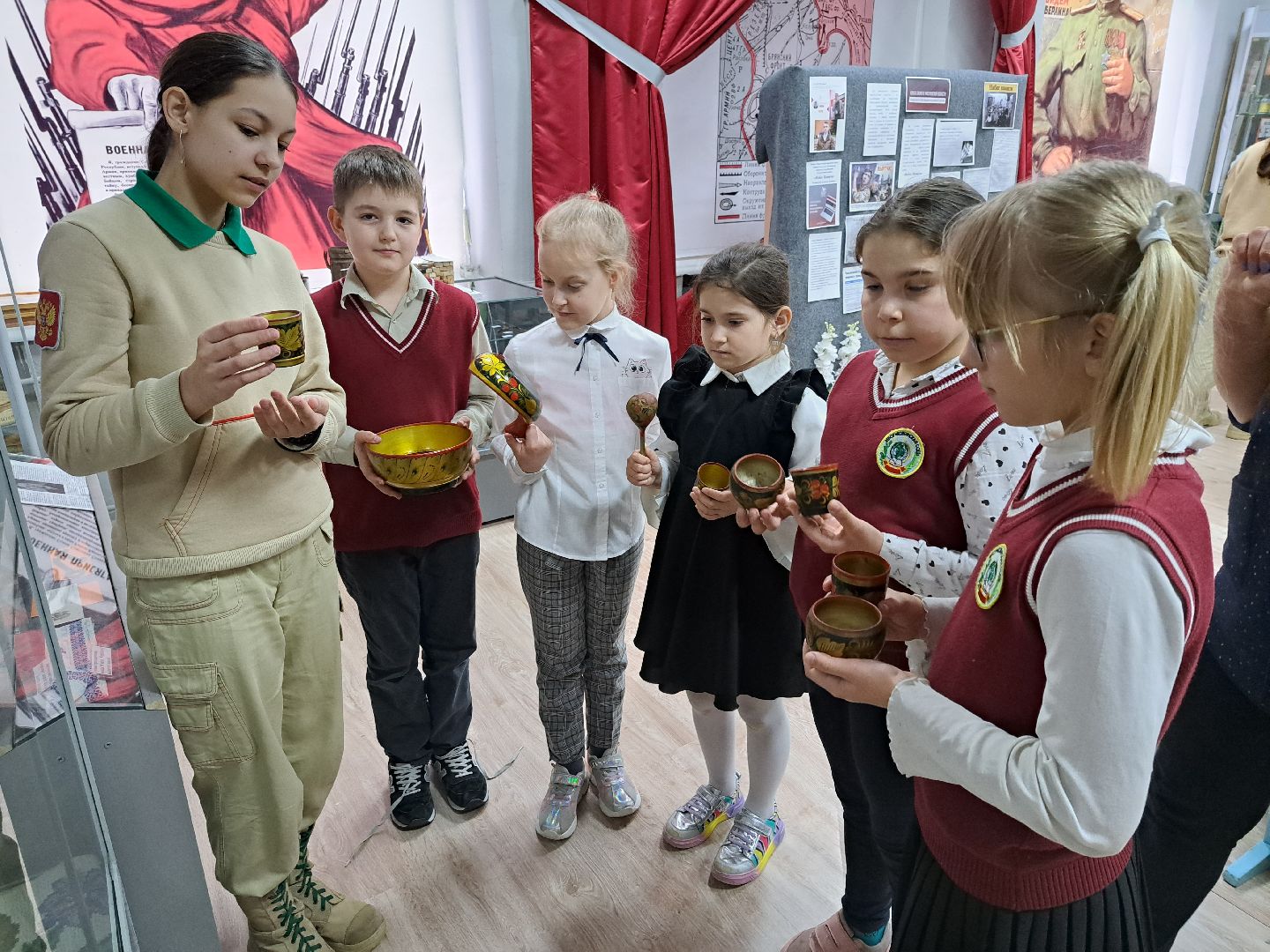 Школьный музей, Кожино, школа, экспонаты, усадьба Морозова