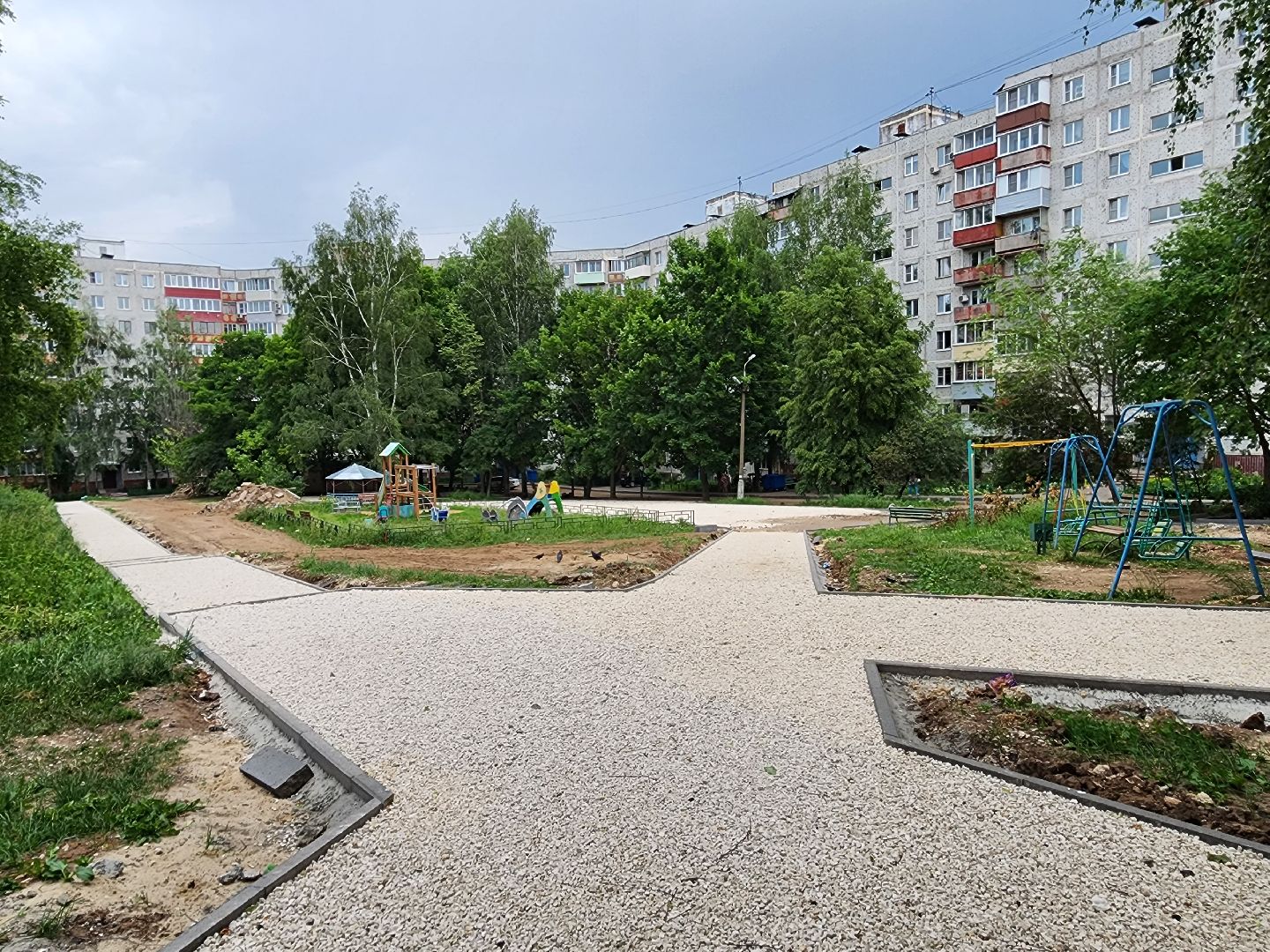 Коломна, благоустройство дворов, формирование комфортной городской среды,