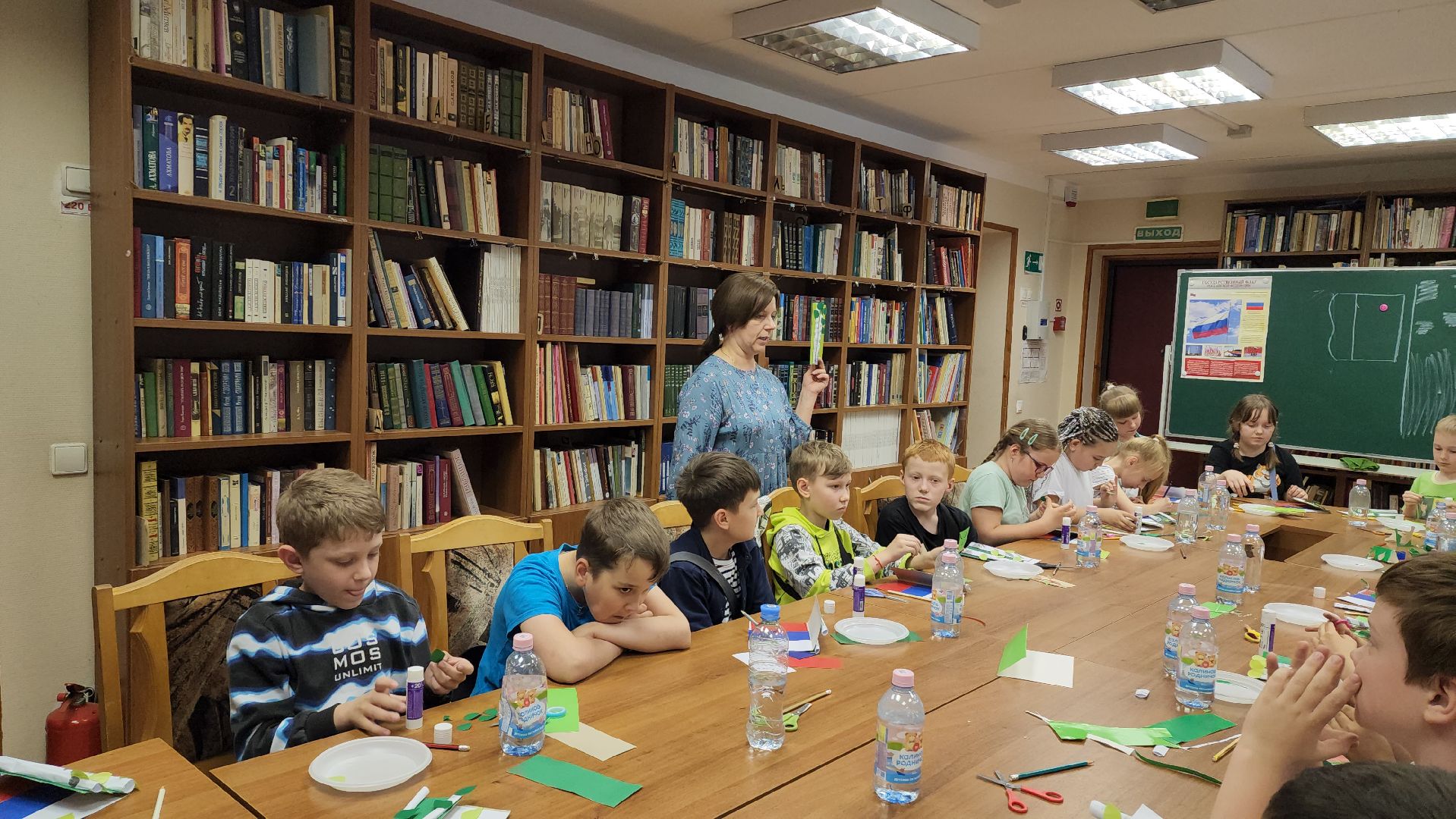 Лобня, летний лагерь, день россии, дети, творчество,