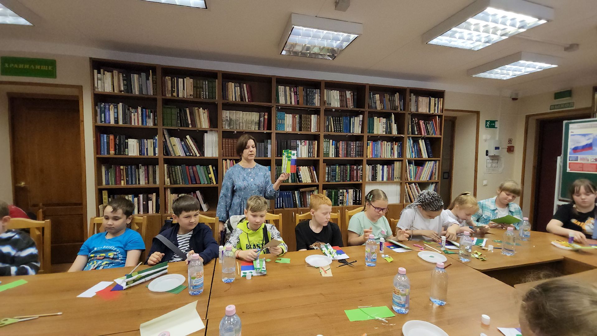 Лобня, летний лагерь, день россии, дети, творчество,