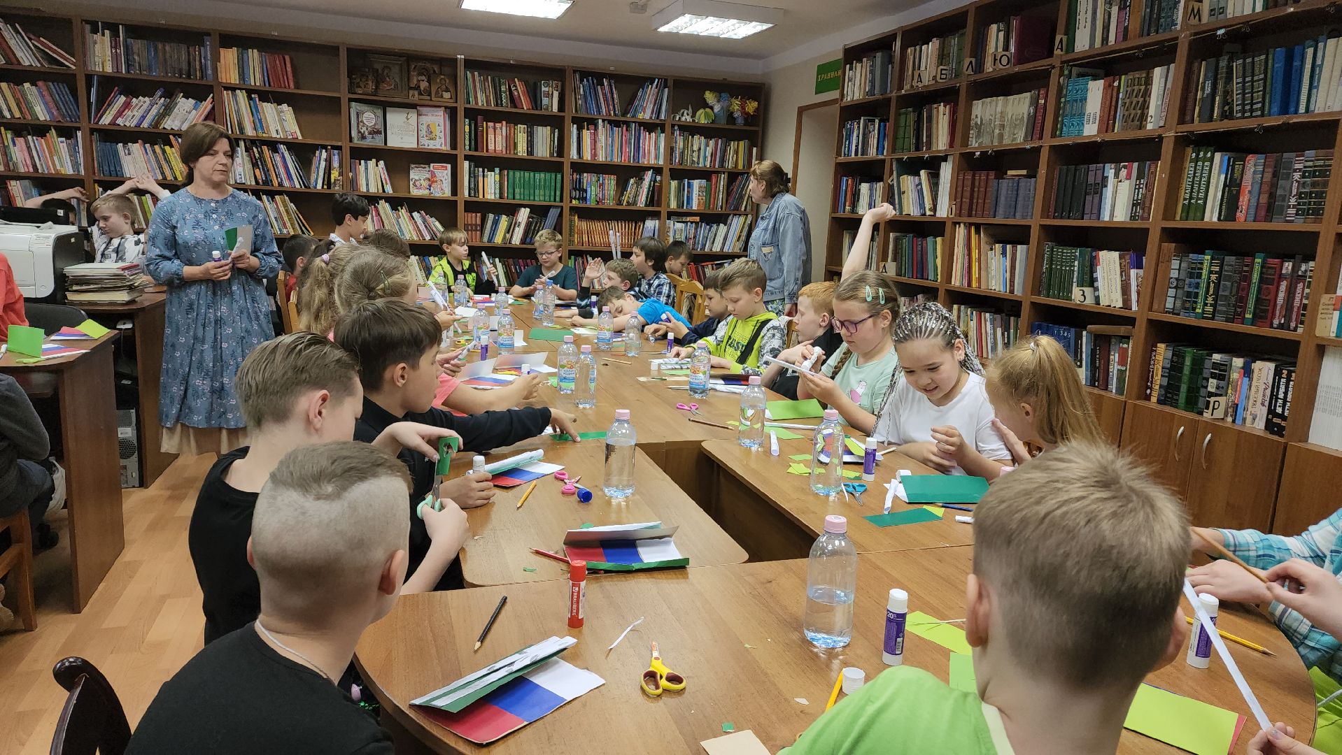 Лобня, летний лагерь, день россии, дети, творчество,