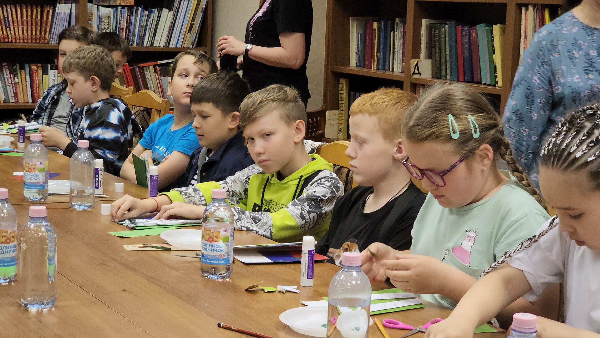 Лобня, летний лагерь, день россии, дети, творчество,