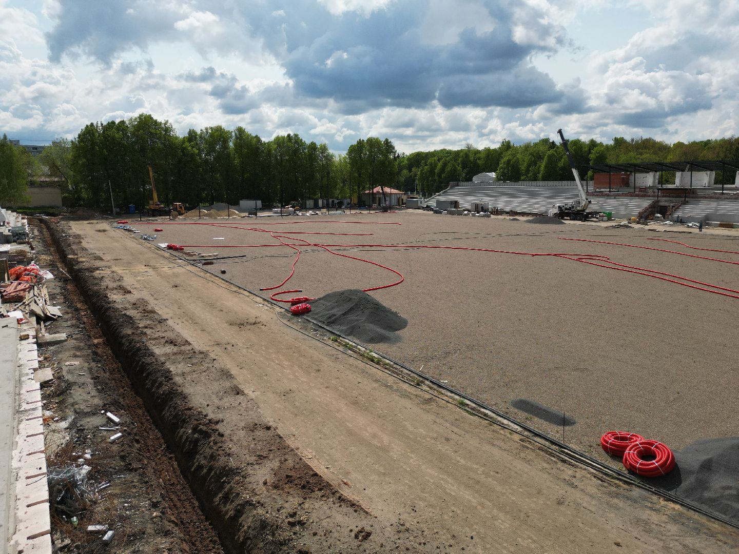 видео с коптера, спорт, коломна, авангард,