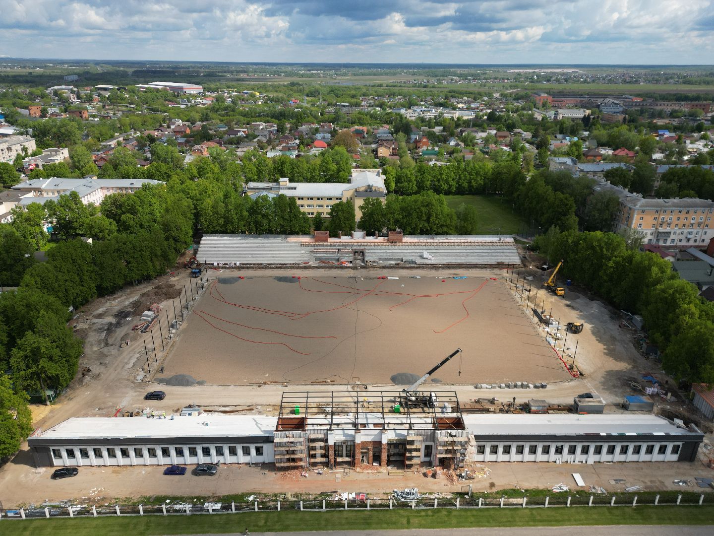 видео с коптера, спорт, коломна, авангард,