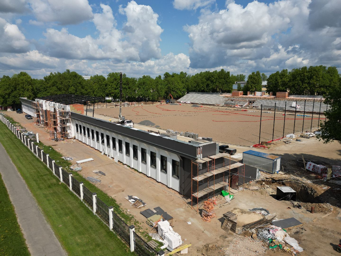 видео с коптера, спорт, коломна, авангард,