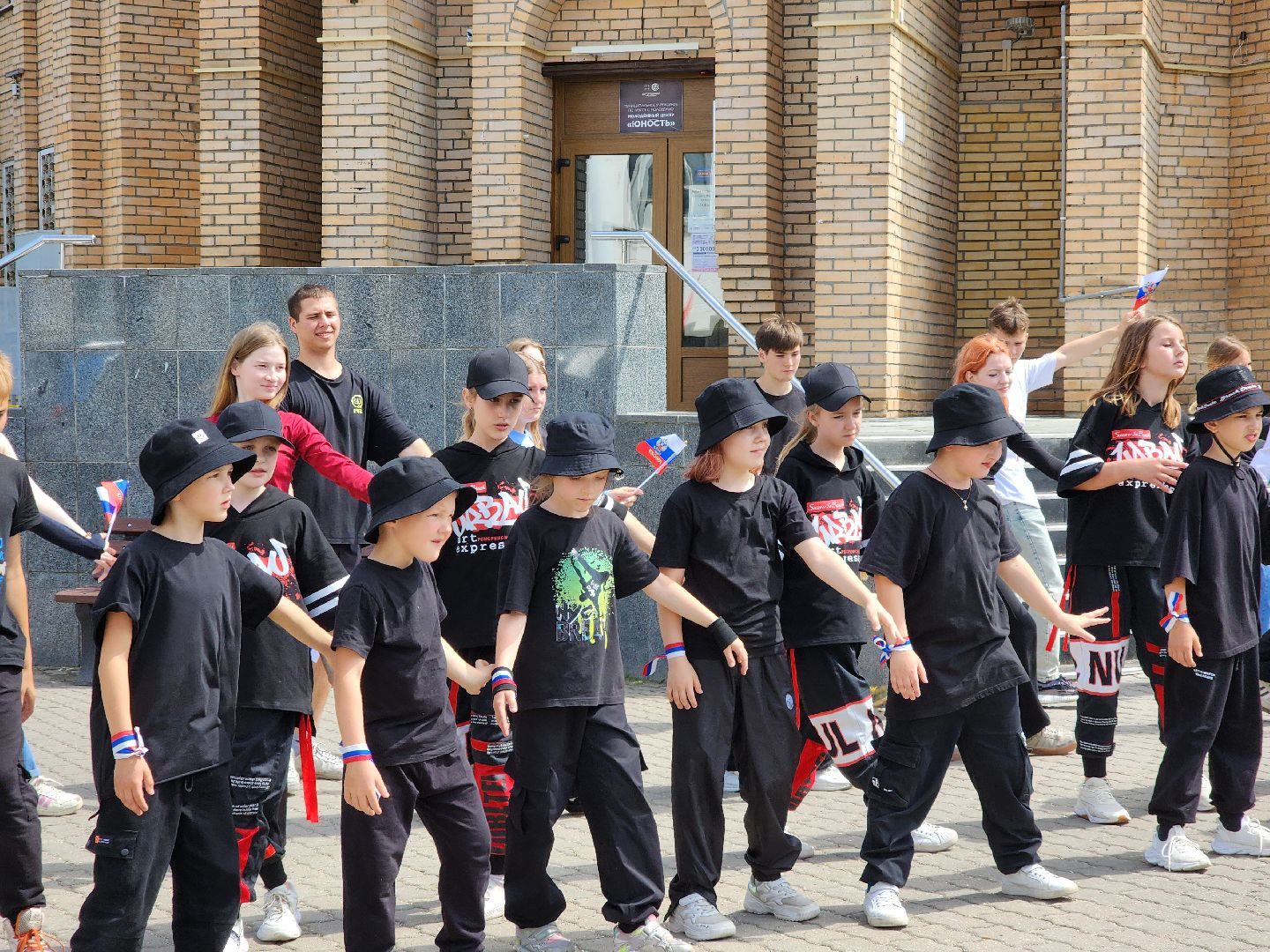 Ногинск, день россии, флешмоб, танцы, общество, жители,