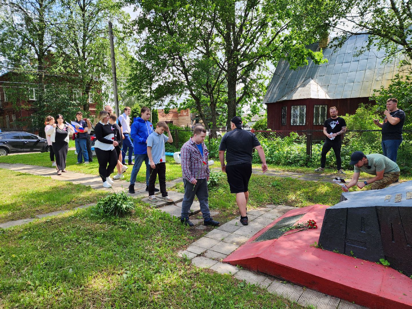 ногинск, автопробег, памятники, жители, общество, память,